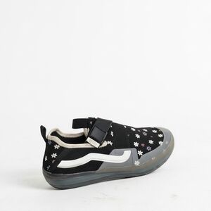 Kids Black Floral Shoes